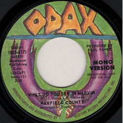 Warfield County What Do You See In Marvin USED VINYL 7INCH 45 RPM SINGLE PROMO