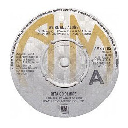 Rita Coolidge We're All Alone USED VINYL 7INCH SINGLE