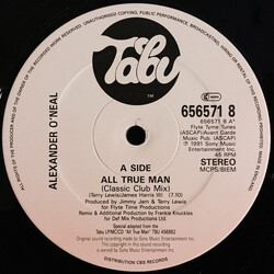 Alexander O'Neal All True Man (Classic Club Mix) USED VINYL 12INCH 45 RPM STEREO