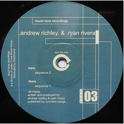 Andrew Richley & Ryan Rivera Sequence 1 / Sequence 2 USED VINYL 12INCH