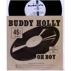 Buddy Holly Oh Boy / Mailman Bring Me No More Blues Vinyl USED