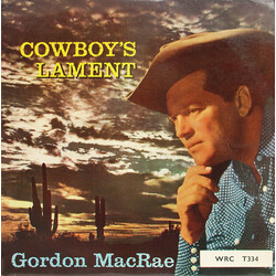 Gordon MacRae Cowboy's Lament Vinyl LP USED