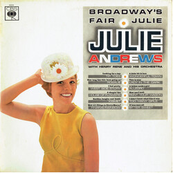 Julie Andrews / Henri René And His Orchestra Broadway's Fair Julie Vinyl LP USED