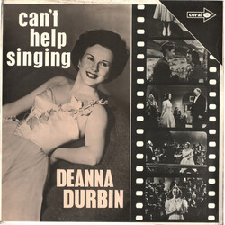 Deanna Durbin Can't Help Singing Vinyl LP USED