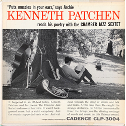 Kenneth Patchen / Chamber Jazz Sextet Reads His Poetry with the Chamber Jazz Sextet Vinyl LP USED