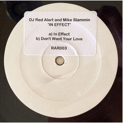 DJ Red Alert & Mike Slammer Don't Need Your Love / In Effect USED VINYL 12INCH 45 RPM REISSUE REPRESS