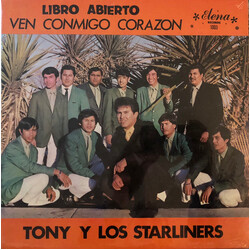 Tony Y Los Starliners Libro Abierto Ven Conmigo Corazon Vinyl LP USED
