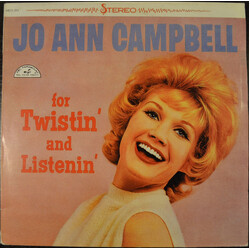 Jo Ann Campbell For Twistin' And Listenin' / Boy Crazy Vinyl LP USED