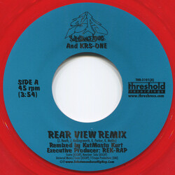 Substance Abuse / KRS-One Rear View USED VINYL 7INCH 45 RPM SINGLE