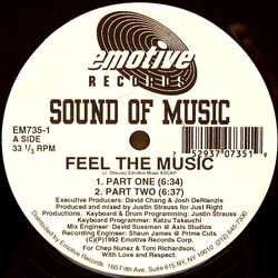 Sound Of Music Feel The Music USED VINYL 12INCH 33 S RPM