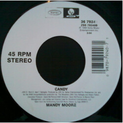 Mandy Moore Candy USED VINYL 7INCH SINGLE