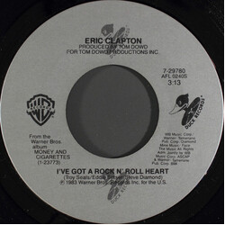 Eric Clapton I've Got A Rock N' Roll Heart VINYL 7" USED