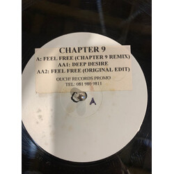 Chapter 9 Feel Free (Chapter 9 Remix) USED VINYL 12INCH WHITE LABEL
