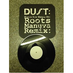 Dust Where You Wanna Be (Roots Manuva Remix) USED VINYL 12INCH 33 S RPM WHITE LABEL