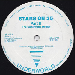 Various Stars On 25 Part II - The Underworld Medley USED VINYL 12INCH 33 S RPM MIXED