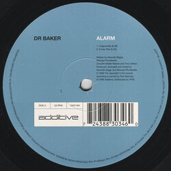 Dr. Baker Alarm USED VINYL 12INCH 33 S RPM