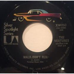 The Ventures Walk-Don't Run / Ram Bunk Shush USED VINYL 7INCH 45 RPM SINGLE REISSUE