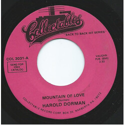 Harold Dorman / Robert Parker Mountain Of Love / Barefootin' USED VINYL 7INCH 45 RPM SINGLE REISSUE