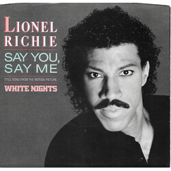 Lionel Richie Say You, Say Me USED VINYL 7INCH 45 RPM SINGLE