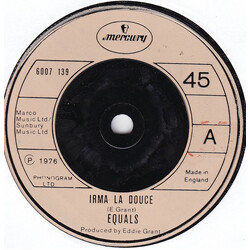 The Equals Irma La Douce USED VINYL 7INCH 45 RPM SINGLE