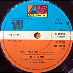C.J. & Co Devil's Gun USED VINYL 7INCH 45 RPM SINGLE STEREO