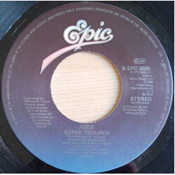 ABBA Super Trouper USED VINYL 7INCH 45 RPM SINGLE