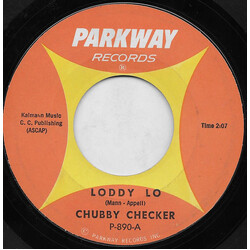 Chubby Checker Loddy Lo / Hooka Tooka USED VINYL 7INCH 45 RPM SINGLE STYRENE