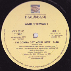 Amii Stewart I'm Gonna Get Your Love Vinyl 12" USED