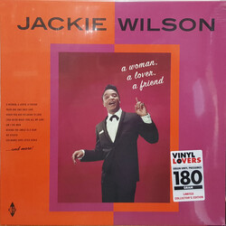 Jackie Wilson A Woman, A Lover, A Friend Vinyl LP USED