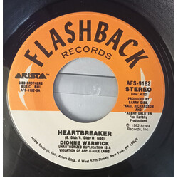 Dionne Warwick Heartbreaker / Take The Short Way Home USED VINYL 7INCH 45 RPM REISSUE