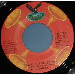 The Dovells You Can't Sit Down Vinyl 7" USED