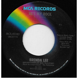 Brenda Lee He's My Rock Vinyl 7" USED