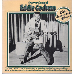 Eddie Cochran The Very Best Of Eddie Cochran - 15th Anniversary Album Vinyl LP USED