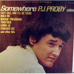 P.J. Proby Somewhere Vinyl LP USED