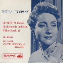 Dame Moura Lympany / Walter Susskind / Philharmonia Orchestra Scherzo / La Maja Y El Ruisenor Vinyl USED