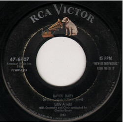 Eddy Arnold Bayou Baby (A Cajun Lullaby) USED VINYL 7INCH 45 RPM SINGLE