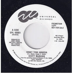 Scott McQuaig Honky Tonk Amnesia USED VINYL 7INCH 45 RPM PROMO