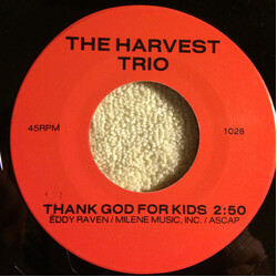 The Harvest Trio Thank God For Kids USED VINYL 7INCH 45 RPM