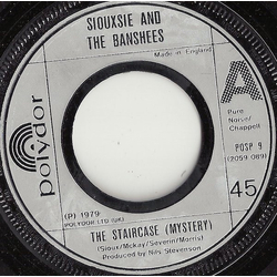 Siouxsie & The Banshees The Staircase (Mystery) Vinyl 7" USED