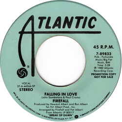 Firefall Falling In Love USED VINYL 7INCH 45 RPM PROMO