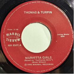 Thomas And Turpin Marietta Girls / Half Past Thirty USED VINYL 7INCH 45 RPM SINGLE