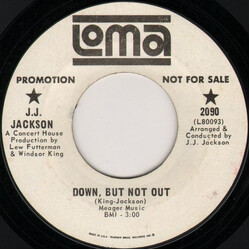 J.J. Jackson Down, But Not Out / Why Does It Take So Long? Vinyl 7" USED