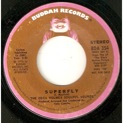 The Cecil Holmes Soulful Sounds Superfly USED VINYL 7INCH 45 RPM PROMO