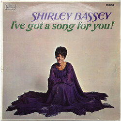 Shirley Bassey I've Got A Song For You Vinyl LP USED