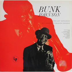 Bunk Johnson The Last Testament Of A Great New Orleans Jazzman Vinyl LP USED