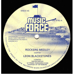Leon Leiffer / The Roots Radics Rockers Medley / Susan Fat Head Vinyl 12" USED