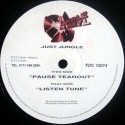 Just Jungle Pause Tearout / Listen Tune USED VINYL 12INCH 45 RPM