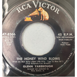 Glenn Yarbrough The Honey Wind Blows / San Francisco Bay Blues USED VINYL 7INCH 45 RPM