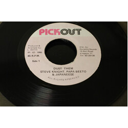 Steve Knight (8) / Papa Beeto / Japanese Dust Them USED VINYL 7INCH 45 RPM