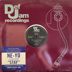 Ne-Yo Stay USED VINYL 12INCH SINGLE PROMO